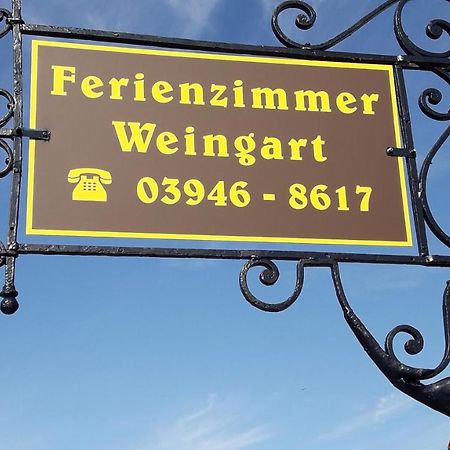 Ferienwohnung Weingart Кведлинбург Экстерьер фото