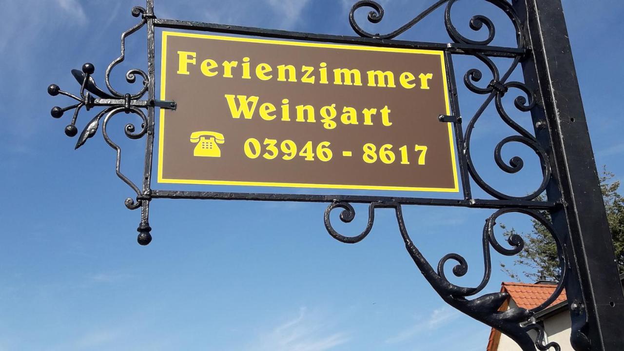 Ferienwohnung Weingart Кведлинбург Экстерьер фото